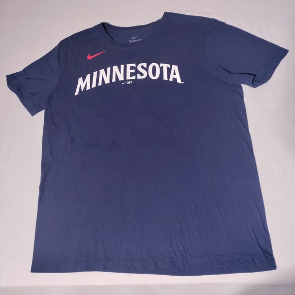 Nike Other - Nike Minnesota Buxton 25 Baseball T Shirt Men's Navy Blue Short Sleeve Sz L